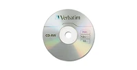 Verbatim 95155 700 Mb/80 min 12x Cd-rw Rewritable Disc - Silver (25/Pack