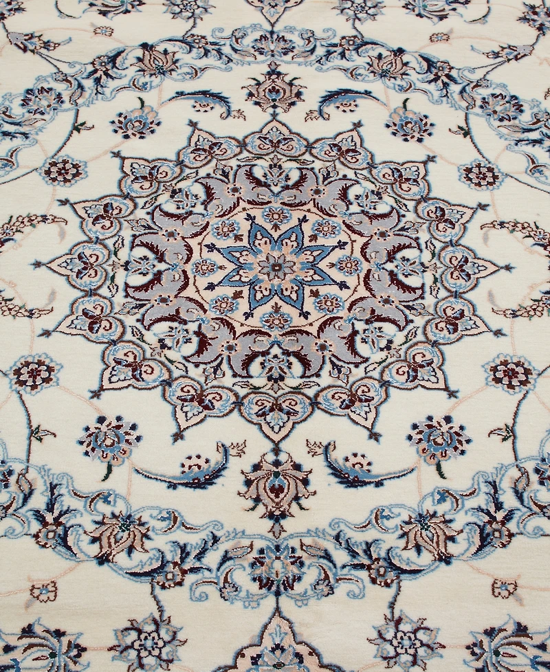 Adorn Hand Woven Rugs Persian Nain 7' 0" x 10' 0" Area Rug