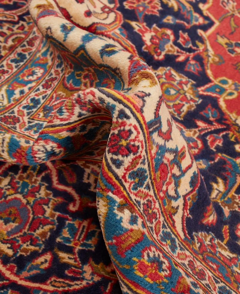 Adorn Hand Woven Rugs Persian Kashan 8' 4" x 12' 0" Area Rug