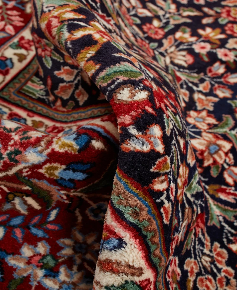 Adorn Hand Woven Rugs Persian Kerman 6' 2" x 8' 9" Area Rug