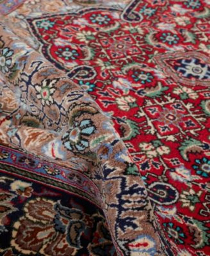 Adorn Hand Woven Rugs Persian Kashan Silk Rug Collection