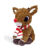 Warmies Microwavable Lavender-Scented Plush Rudolph With Scarf
