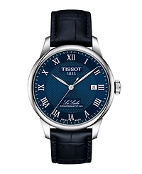 Tissot Men's Blue Leather Bracelet Watch