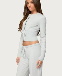 Edikted Women's Embryn Button Up Knit Cardigan