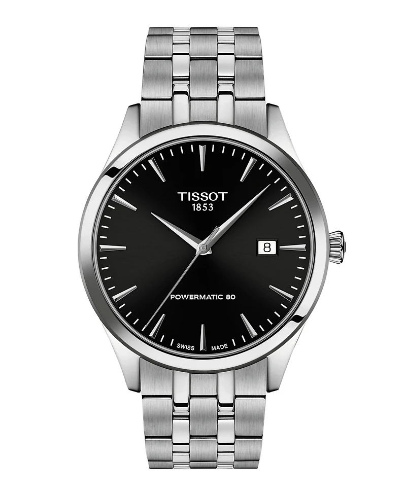 Tissot Men's gray stainless steel Bracelet Watch