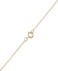 Macy's Leopard Pendant Necklace in Gold Over Sterling Silver