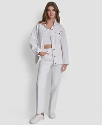Dkny Jeans Women's Denim Trucker Jacket
