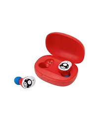 eKids Super Mario Bluetooth Wireless Earbuds with Charging Case