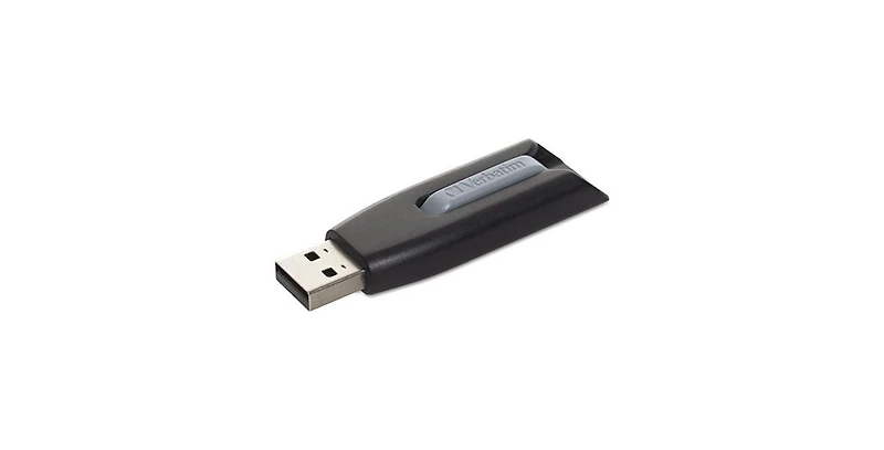 Verbatim 49173 Store 'n' Go V3 32 Gb Usb 3.0 Drive - Black/Gray