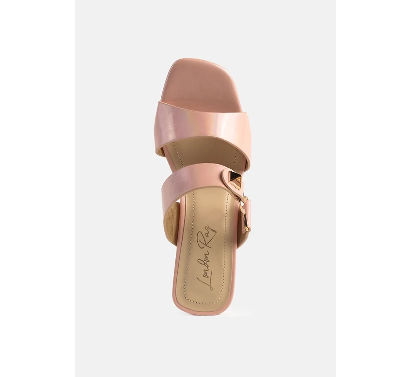 Hookup Fantasy Block Heel Sandals