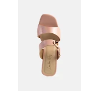 Hookup Fantasy Block Heel Sandals