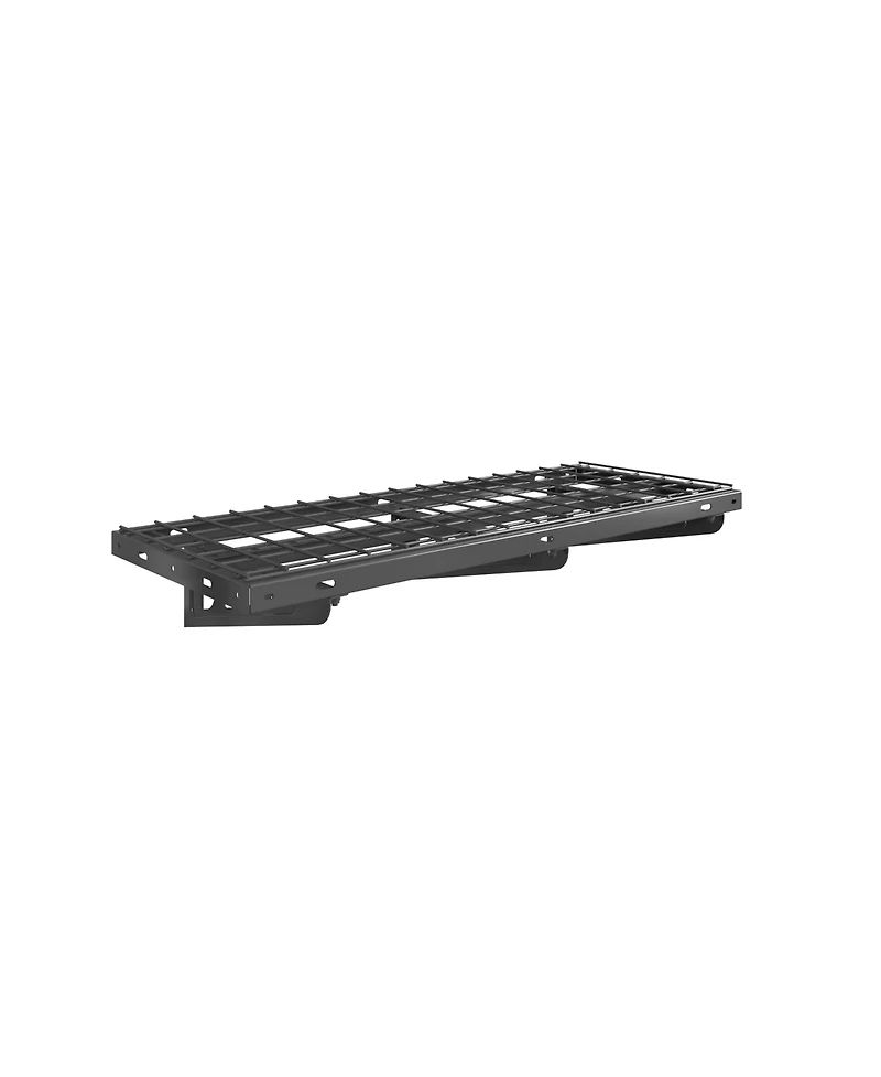 Fleximounts Heavy Duty Garage Wall Shelf Max Series, Black — 40" X 16"