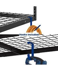 FlexiMounts Ohk Series 24 in W × 36 in D Ceiling-Mounted Overhead Garage Storage Rack – Model