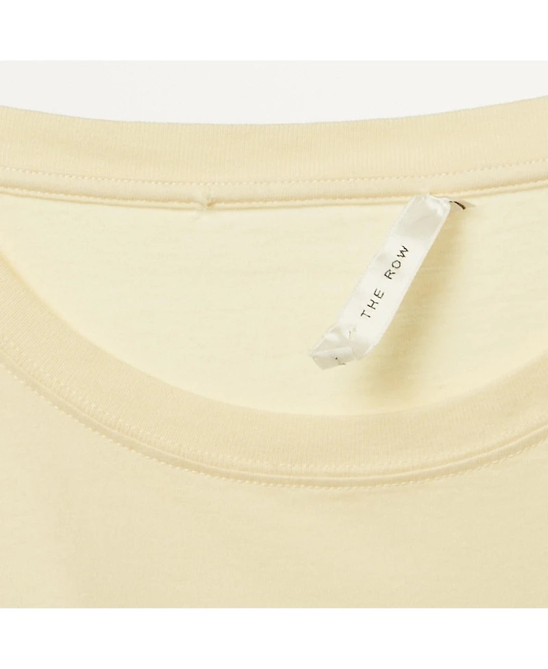 Pre-Owned The Row Women's Light Cotton Crew Neck T-Shirt