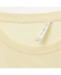 Pre-Owned The Row Women's Light Cotton Crew Neck T-Shirt