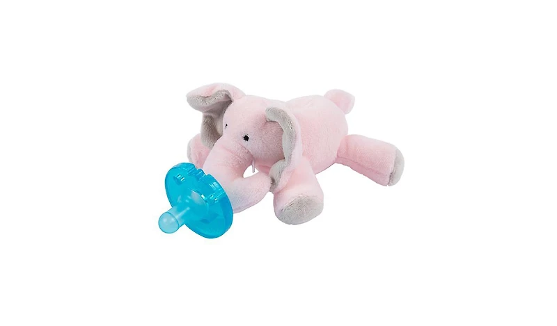WubbaNub Baby Pink Elephant Pacifier