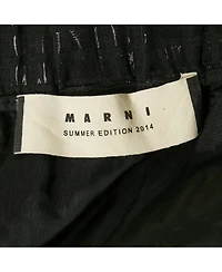 Pre-Owned Marni Women's Checks Lurex Trousers
