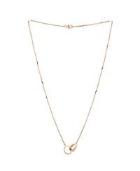 Pre-Owned Cartier Love Interlocking Necklace
