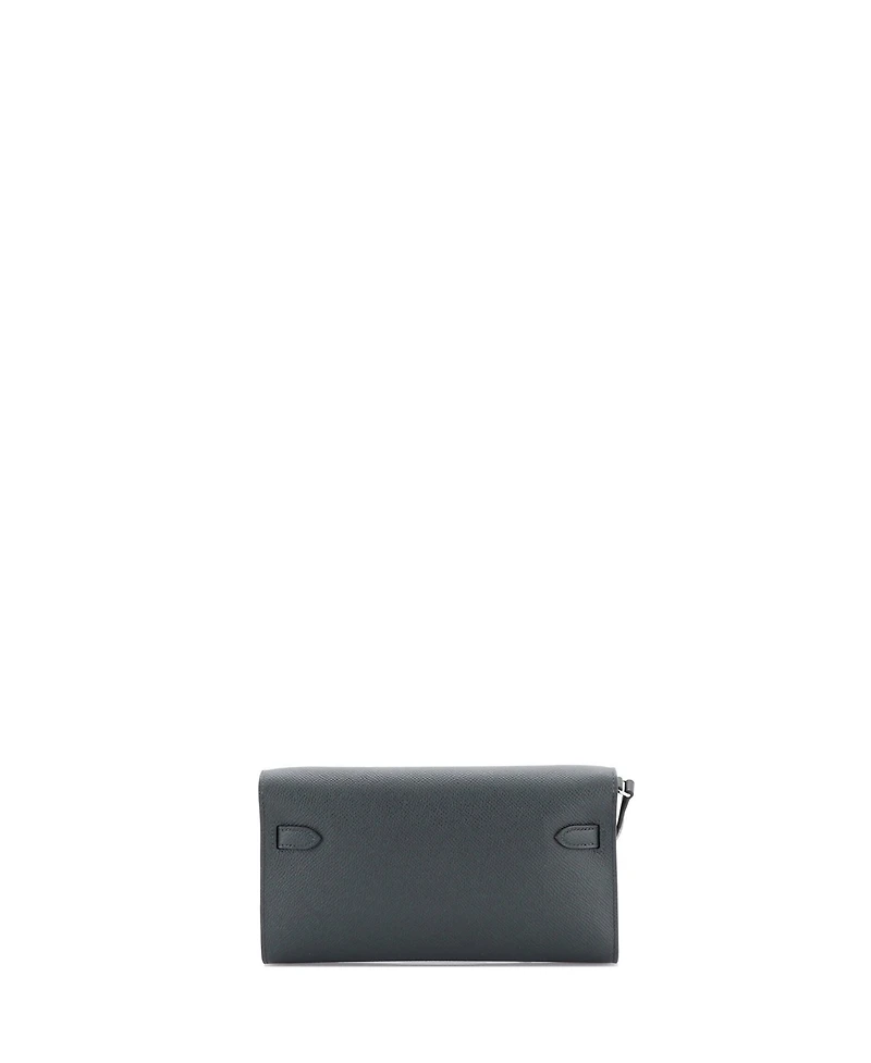 Pre-Owned Hermes Kelly To Go Wallet Epsom