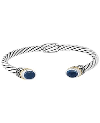 Effy Collection London Blue Topaz Bangle (2-3/8 ct. t.w.) Bracelet in Sterling Silver