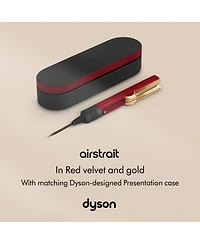 Dyson Airstrait Straightener | Red Velvet/Gold