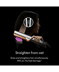 Dyson Airstrait Straightener | Red Velvet/Gold