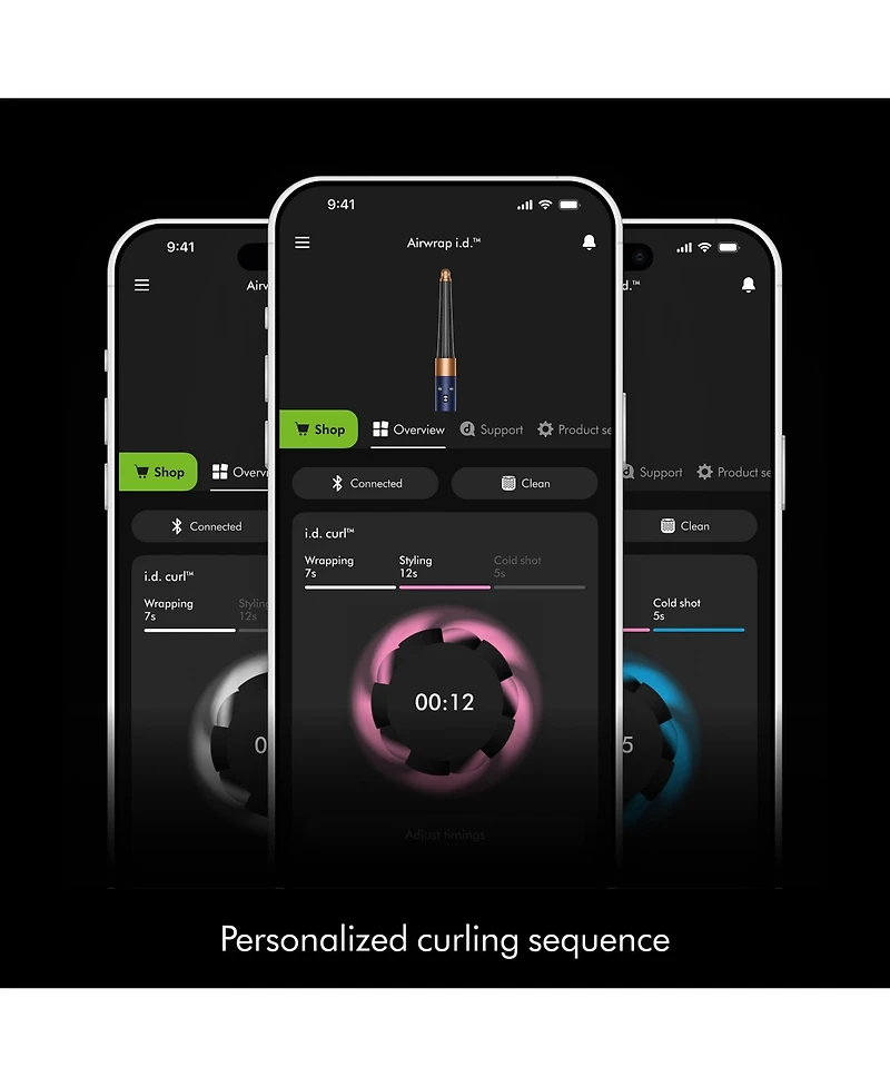 Dyson Airwrap i.d. multi-styler Curly+Coily | Prussian blue/Rich Copper