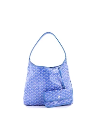 Pre-Owned Goyard Boheme Hobo Coated Canvas