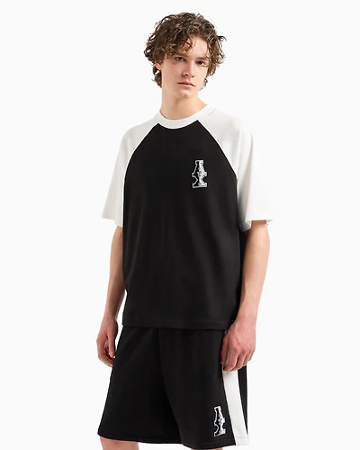 A|X Armani Exchange Men's Raglan Graphic T-Shirt