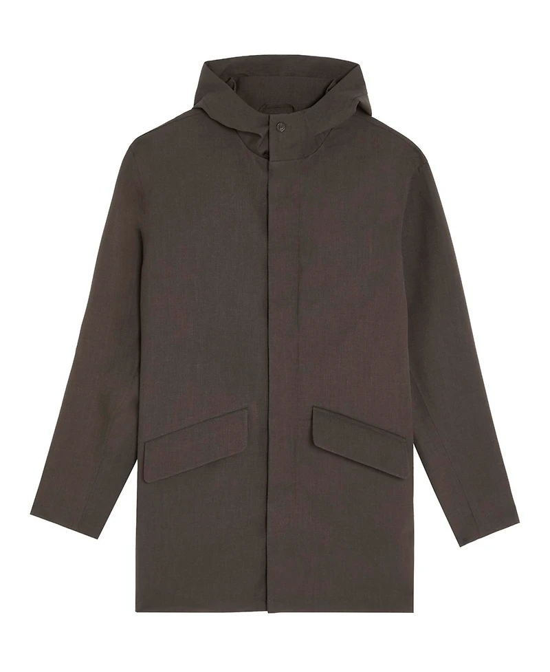 Lyle & Scott Men's Long Sleeve Hooded Military Parka Jacket