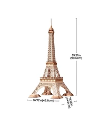 Robotime 3D Puzzles Eiffel Tower Plus Building Model Kits Gift for Teens Adult