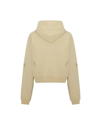 Pcfg Women's Cotton Destroyed Zip-Up Hoodie