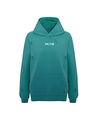 Pcfg Women's Cotton Long-Sleeve Destroyed Hoodie
