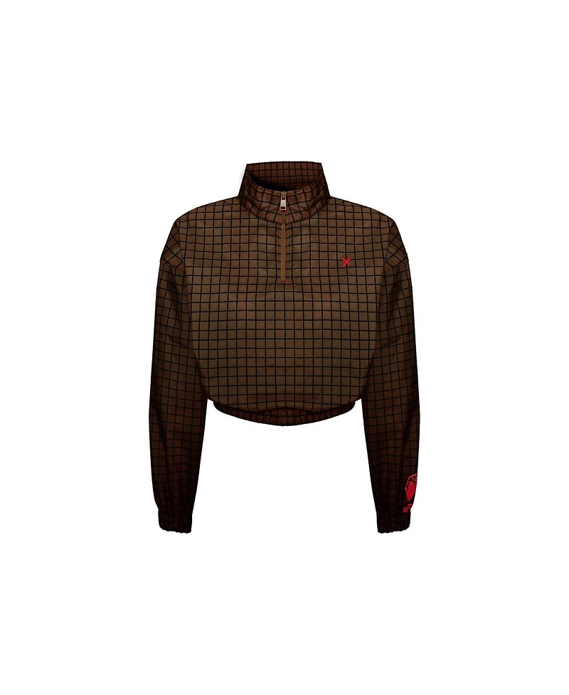 Pcfg Women's Parachute Cropped Polyester Sweatshirt