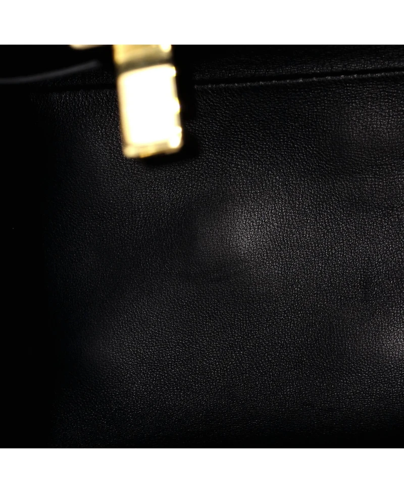 Pre-Owned Salvatore Ferragamo Small Studio Top Handle Box Bag Printed Leather