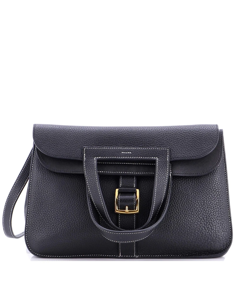 Pre-Owned Hermes 31 Halzan Bag Clemence