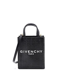Pre-Owned Givenchy Mini Vertical G-Tote 4G Coated Canvas
