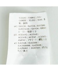 Pre-Owned Stella Mccartney Women's Off White Crepe Long Sleeve Blouse