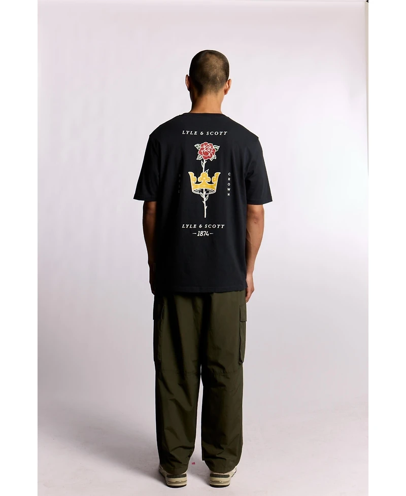 Lyle & Scott Men's Rose And Crown Graphic T-shirt