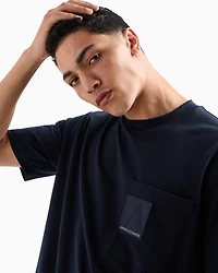 A|X Armani Exchange Men's Loose-Fit Limited Edition Logo Pocket T-Shirt