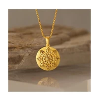 Mantra Mandala I Am Worthy Gold / Original