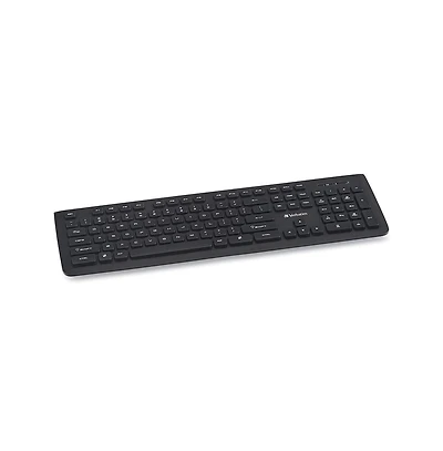 Verbatim 99793 Wireless Slim Keyboard, 103 Keys - Black