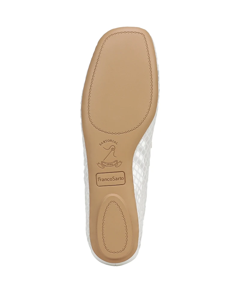 Franco Sarto Women's Tatum Square Toe Mary Jane Flats