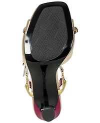 Karl Lagerfeld Paris Women's Danessa Buckle Sandals