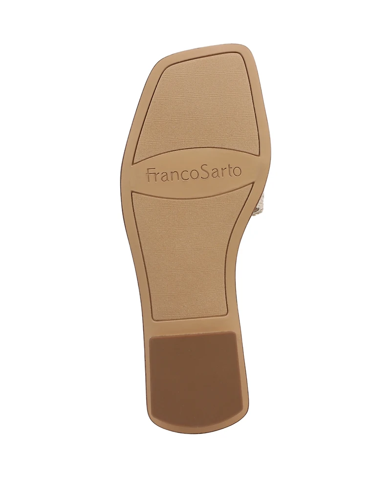 Franco Sarto Women's Emilana Open Toe Slide Sandals
