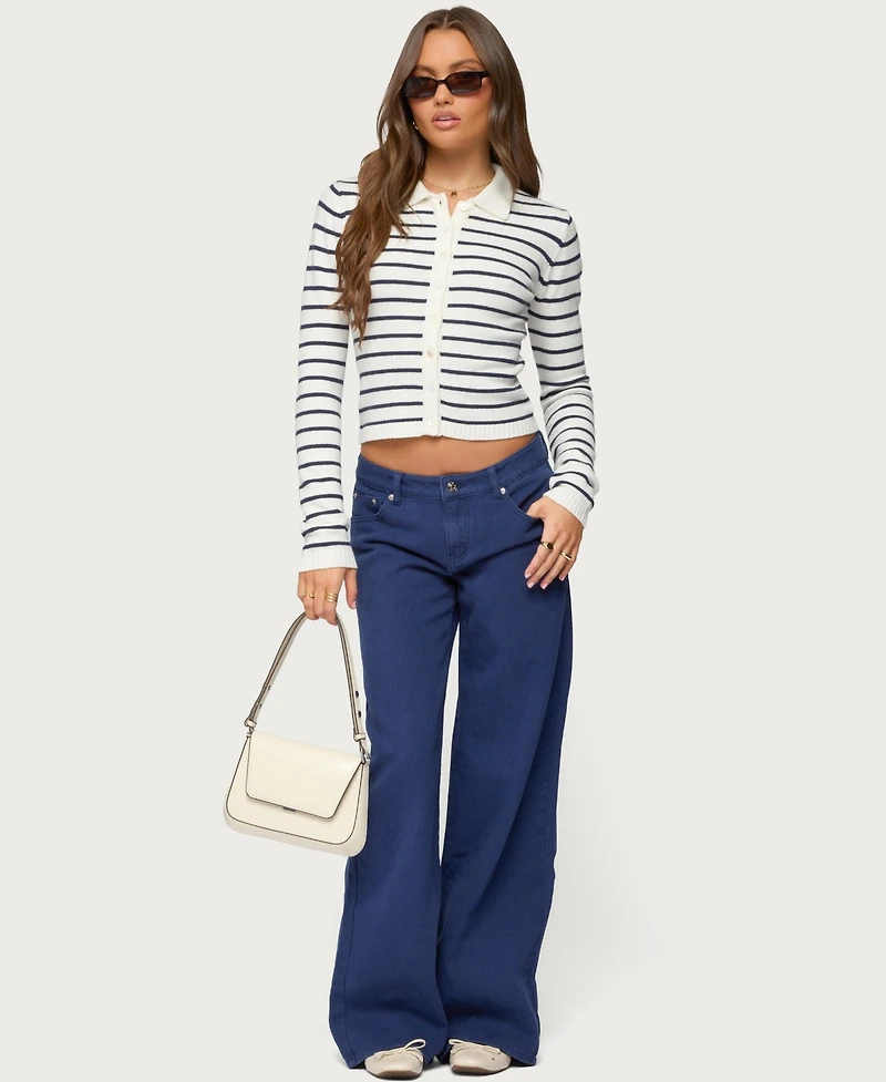 Edikted Women's Daytime low rise jeans