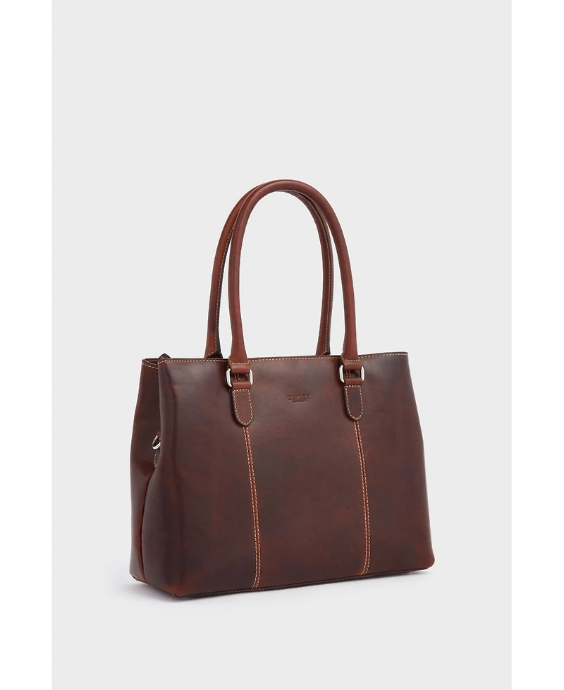 Osprey London The Madden Leather Shoulder WorkBag