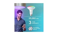 Contixo LB1 Smart Wi-Fi BR30 E26 Dimmable Flood Light Bulb (4-Pack