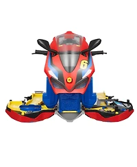Hongge Kids Motorcycle Engine Toy with Lights Sounds and Removable Parts