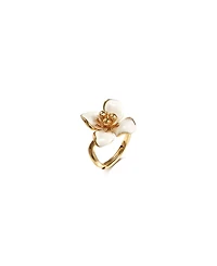 Retro Chic Iris Blossom Ring